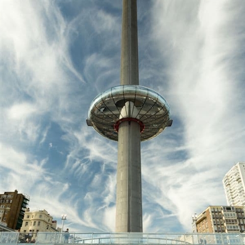 Brighton i360 from below